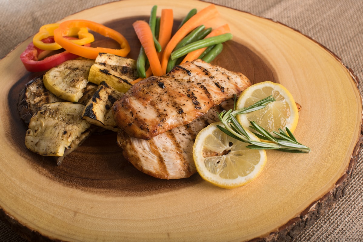 Fleisch und Fischgerichte